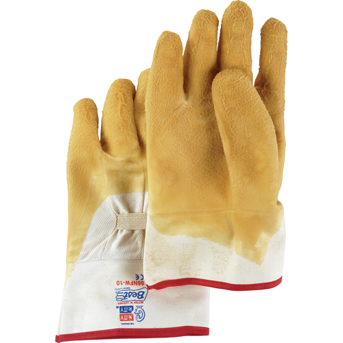 Nitty Gritty&reg; Coated Gloves, 10/Large, Rubber Latex Coating, Cotton Shell EastCoast Offshore Supplies