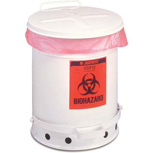 Biohazard Waste Container, 6 gal Capacity EastCoast Offshore Supplies