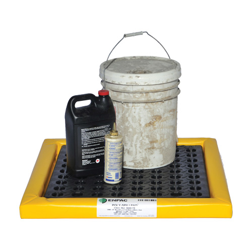 Poly-Spillpad Pads, 55-1/2" L x 55" W x 2-1/2" H, 12 US gal. Spill Capacity EastCoast Offshore Supplies