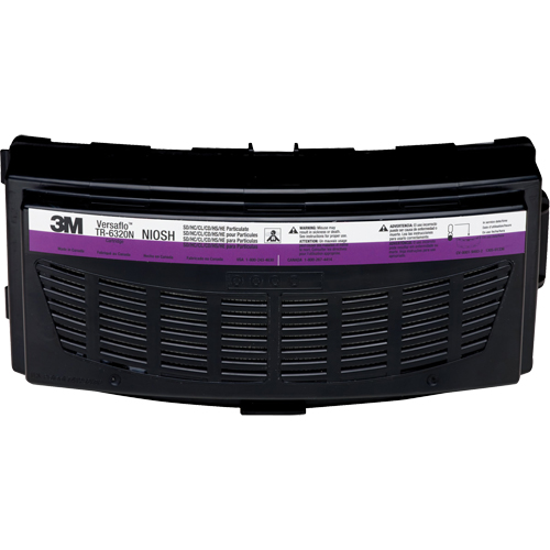 Cartouche pour appareils de protection respiratoire (APR) &agrave; &eacute;puration d'air motoris&eacute; Versaflo, Gaz acide/Filtre P100, Paquet de 1 EastCoast Offshore Supplies