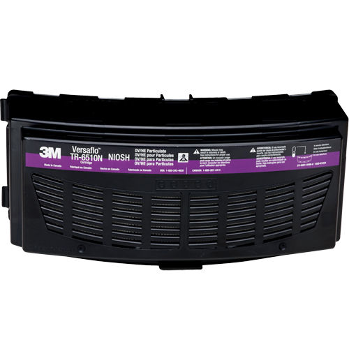 Cartouche pour appareils de protection respiratoire (APR) &agrave; &eacute;puration d'air motoris&eacute; Versaflo, Vapeur organique, Paquet de 1 EastCoast Offshore Supplies