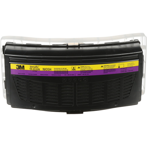 Cartouche pour appareils de protection respiratoire (APR) &agrave; &eacute;puration d'air motoris&eacute; Versaflo, Gaz acide/Vapeur organique, Paquet de 1 EastCoast Offshore Supplies