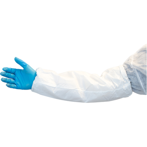 Lightweight Sleeves, 18" long, Vinyl, White EastCoast Offshore Supplies