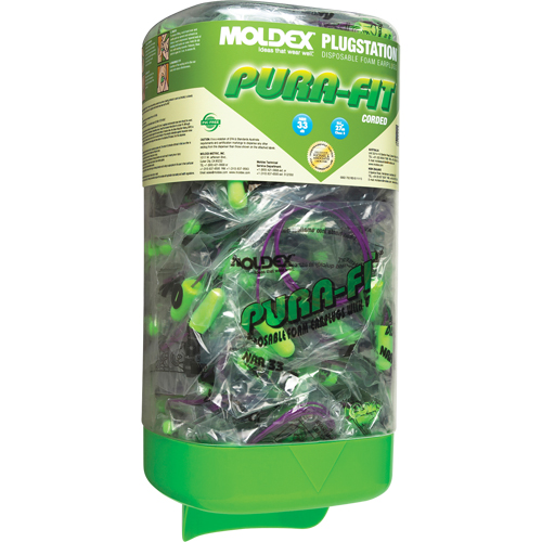 PlugStation&reg; with Corded Pura-Fit&reg; Earplugs EastCoast Offshore Supplies