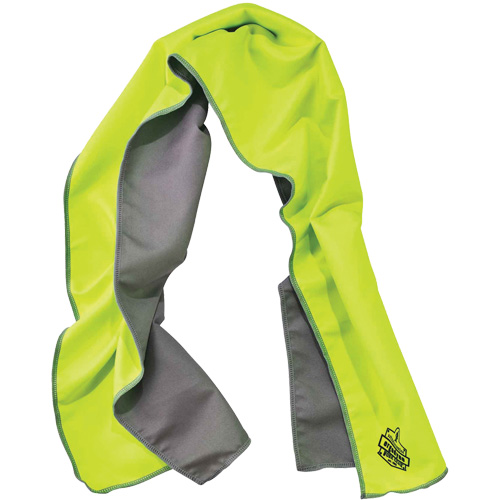 Serviette de refroidissement en microfibre Chill-Its 6602MF, Lime haute visibilit&eacute; EastCoast Offshore Supplies