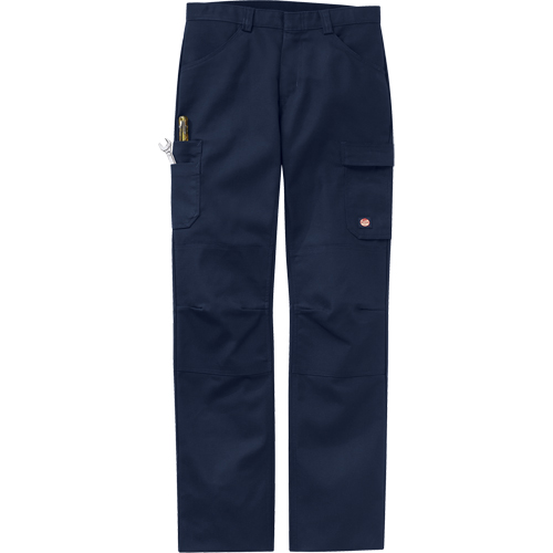 Pantalons performance pour atelier, Toile/Coton/Polyester, Bleu marine, Taille 30, Entrejambe 37 EastCoast Offshore Supplies