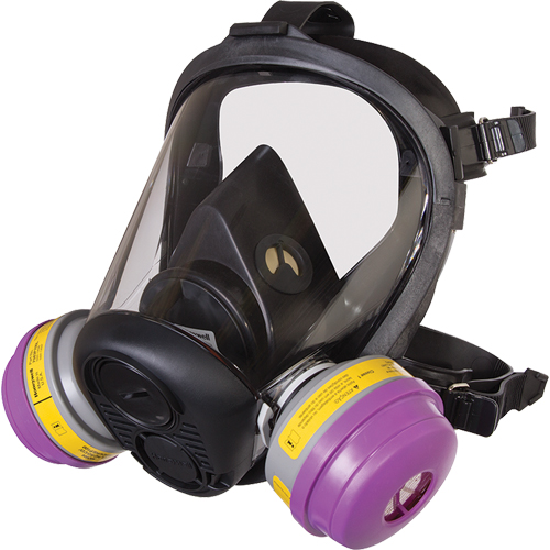 North&reg; RU6500 Series Full Facepiece Respirator, Silicone, Small EastCoast Offshore Supplies