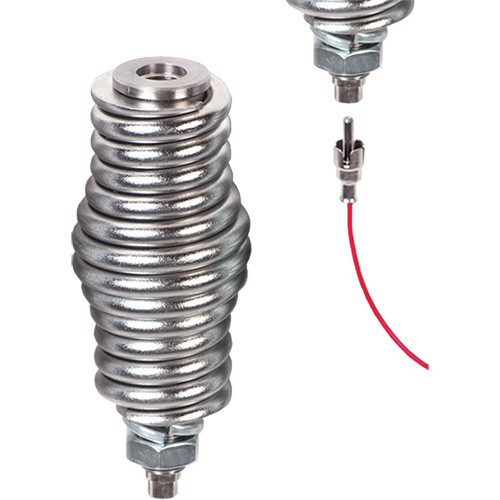 Safety Whip&reg; Flagstaff Mounting Base, Spring Mount EastCoast Offshore Supplies