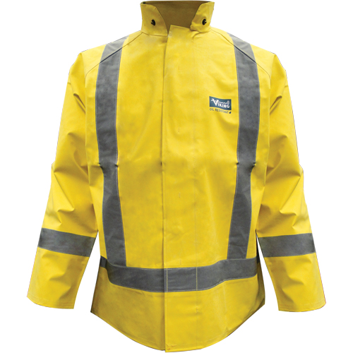 Veste de mineur Miner 49er, N&eacute;opr&egrave;ne, Moyen, Vert lime EastCoast Offshore Supplies
