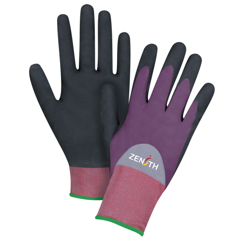 ZX-2 Premium Coated Gloves, 11/2X-Large, Nitrile/Foam Nitrile Coating, 18 Gauge, Nylon Shell EastCoast Offshore Supplies