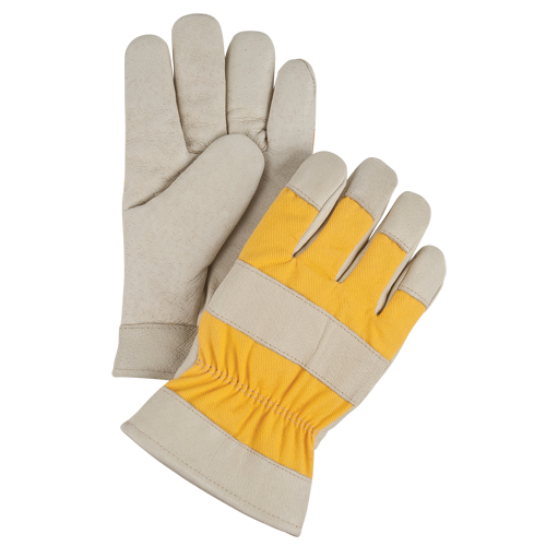 Gants de travail doubl&eacute;s pour l'hiver de premi&egrave;re qualit&eacute;, Moyen, Paume en Cuir fleur de porc, Doublure en Molleton de mousse EastCoast Offshore Supplies