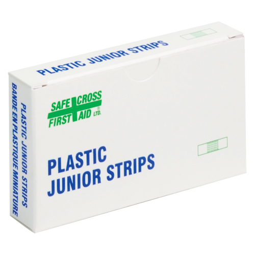 Bandages en bandes Juniors, Rectangulaire/carr&eacute;e, 1-1/2", Plastique, Non st&eacute;rile EastCoast Offshore Supplies