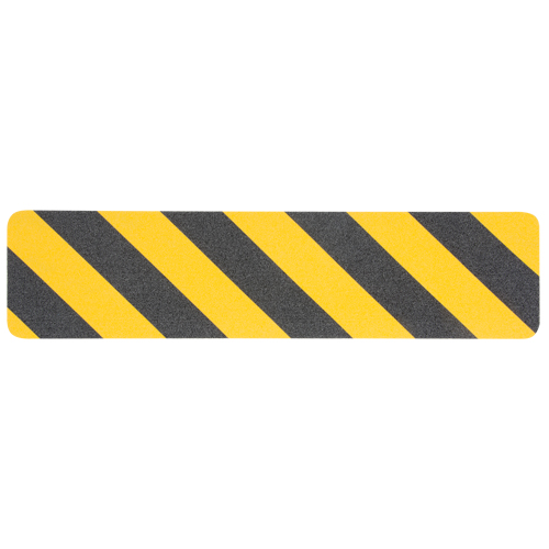 Premium Anti-Skid Tape, 6" x 24", Black & Yellow EastCoast Offshore Supplies