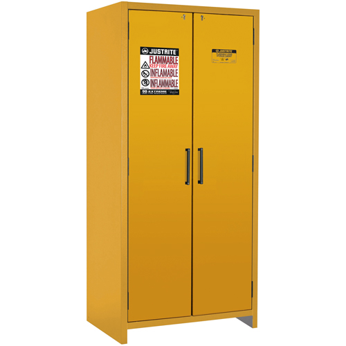 90-Minute EN Safety Storage Cabinet, 30 gal., 2 Door, 35.16" W x 76.89" H x 24.21" D EastCoast Offshore Supplies