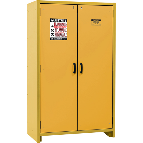 Armoire d'entreposage 30 minutes s&eacute;curitaire et conforme &agrave; la norme EN, 45 gal., 2 Porte(s), 45,83" La x 76,65" h x 24,21" p EastCoast Offshore Supplies