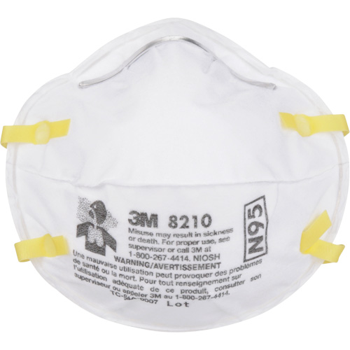 8210 Particulate Respirators, N95, NIOSH Certified EastCoast Offshore Supplies