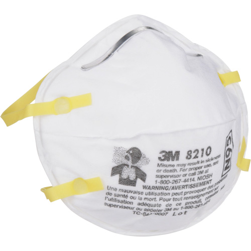 8210 Particulate Respirators, N95, NIOSH Certified EastCoast Offshore Supplies