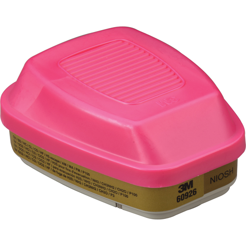 Cartouches pour respirateur s&eacute;rie 6000, Cartouche gaz/vapeur, Gaz multiples/Vapeurs/P100 EastCoast Offshore Supplies