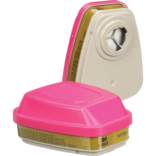 Cartouches pour respirateur s&eacute;rie 6000, Cartouche gaz/vapeur, Gaz multiples/Vapeurs/P100 EastCoast Offshore Supplies