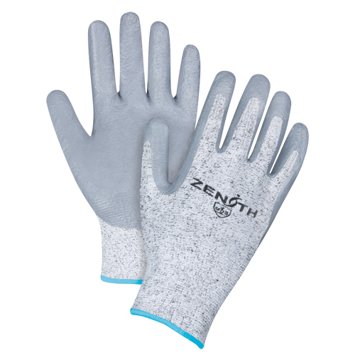 Gants &eacute;lastiques sans coutures r&eacute;sistants &agrave; la coupe, Taille T-Grand/10, Calibre 13, Rev&ecirc;tement Nitrile, Enveloppe en PEHP, ANSI/ISEA 105 niveau 2/EN 388 niveau 3 EastCoast Offshore Supplies