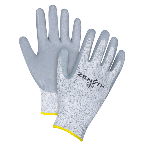 Gants &eacute;lastiques sans coutures r&eacute;sistants &agrave; la coupe, Taille 2T-Grand/11, Calibre 13, Rev&ecirc;tement Nitrile, Enveloppe en PEHP, ANSI/ISEA 105 niveau 2/EN 388 niveau 3 EastCoast Offshore Supplies