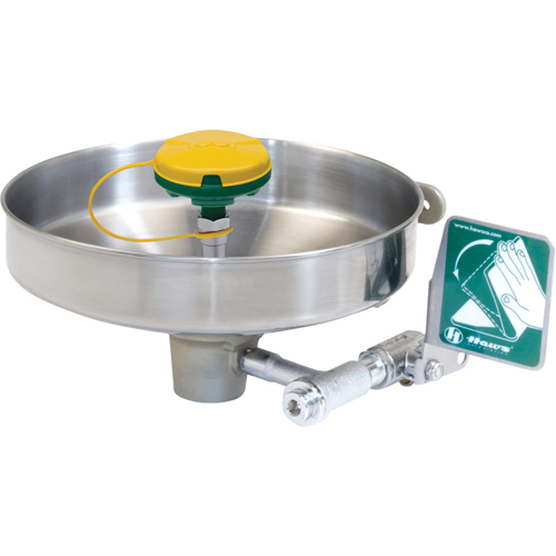 Axion&reg; Eye/Face Wash Station, Wall-Mount Installation, Stainless Steel Bowl EastCoast Offshore Supplies