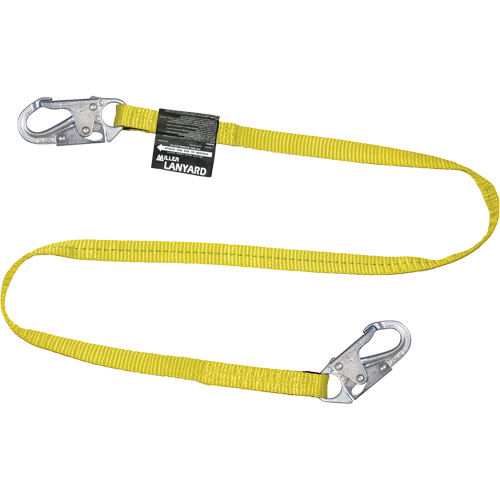 Miller&reg; Web Lanyard, 1 Legs, 6', CSA Class B, Polyester EastCoast Offshore Supplies