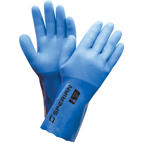 Gants &agrave; triple enduit, Taille T-Grand/10, 12" lo, PVC, Doublure en Ouat&eacute;e,  EastCoast Offshore Supplies