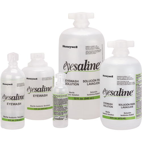 Saline Eyewash Bottles, Full Bottle, 4 oz. EastCoast Offshore Supplies