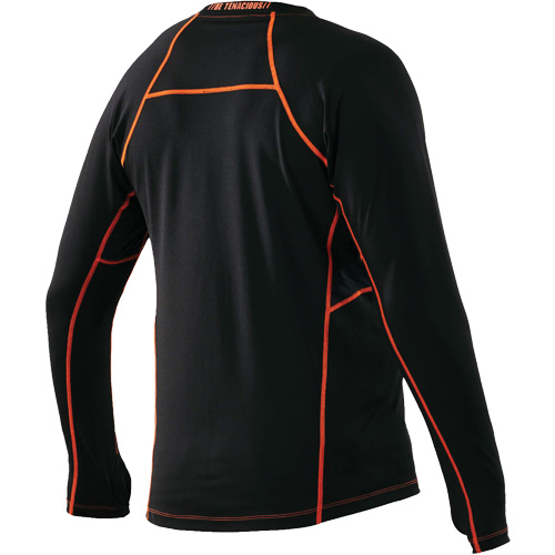 Long Sleeve Thermal Shirts, Men's, Medium, Black EastCoast Offshore Supplies