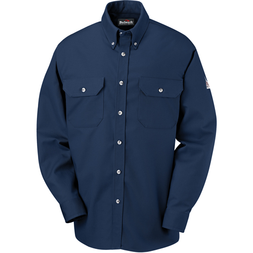 Chemises de tenue de ville r&eacute;sistantes aux flammes, Petit, Bleu marin EastCoast Offshore Supplies