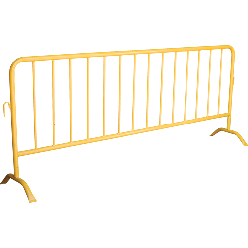Barri&egrave;re portative, Emboîtables, 102" lo x 40" h, Jaune EastCoast Offshore Supplies
