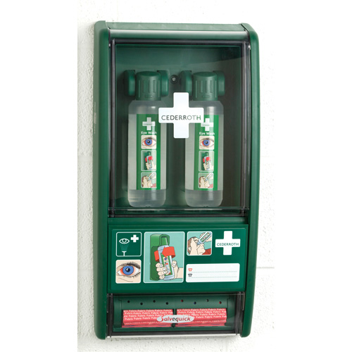 Douche oculaire Cederroth/Trousse de premiers soins Salvequick, Dispositif m&eacute;dical Classe 1, Station EastCoast Offshore Supplies