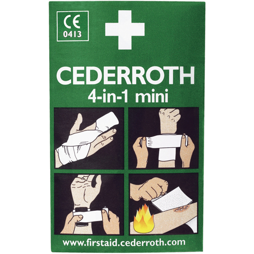 Cederroth 4-in-1 Bloodstopper, 5" L x 3" W EastCoast Offshore Supplies