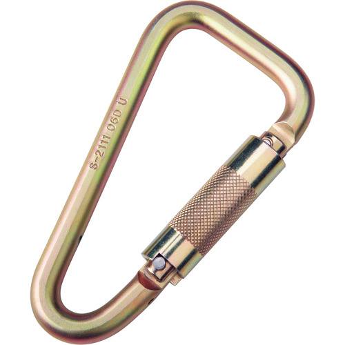 Saflok Carabiners, Steel, 3600 lbs Capacity EastCoast Offshore Supplies