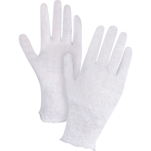 Gants d'inspection l&eacute;gers, Poly/coton, Poignet Non ourl&eacute;, Dames EastCoast Offshore Supplies
