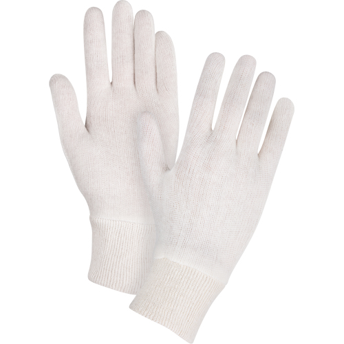 Gants d'inspection de poids moyen, Poly/coton, Poignet Poignet en tricot, Dames EastCoast Offshore Supplies