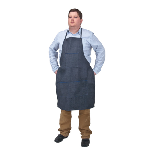 Apron, Cotton, 38" L x 28" W, Blue EastCoast Offshore Supplies