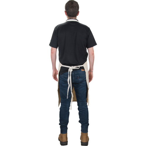 Apron, Cotton, 36" L x 29" W, Natural EastCoast Offshore Supplies