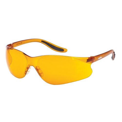 Lunettes de s&eacute;curit&eacute; s&eacute;rie Z500, Lentille Orange, Anti-&eacute;gratignures, ANSI Z87+/R&eacute;pond ou surpasse la norme CSA Z94.3 EastCoast Offshore Supplies