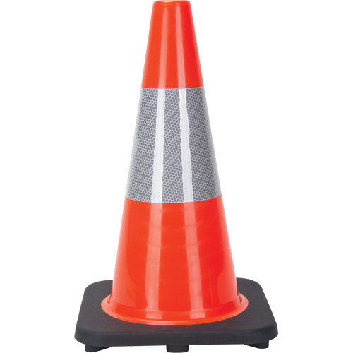 Traffic Cone, 18", Orange, 6" Reflective Collar(s) EastCoast Offshore Supplies