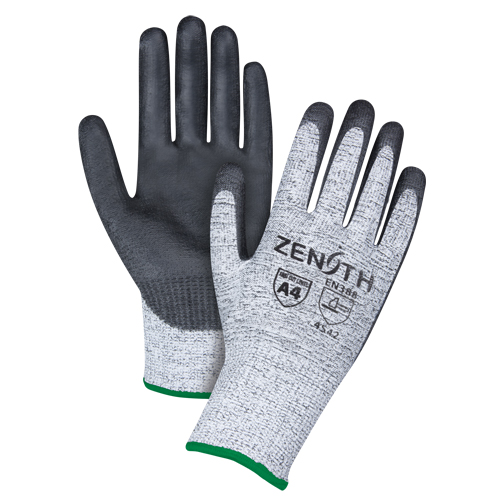 Gants &eacute;lastiques sans coutures r&eacute;sistants &agrave; la coupe, Taille Moyen/8, Calibre 13, Rev&ecirc;tement Polyur&eacute;thane, Enveloppe en PEHP, ANSI/ISEA 105 niveau 4/EN 388 niveau 5 EastCoast Offshore Supplies