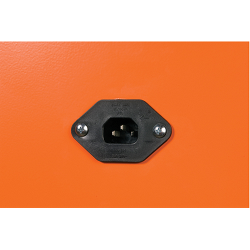 Emergency Preparedness Storage Cabinets, Steel, 4 Shelves, 65" H x 43" W x 18" D, Orange EastCoast Offshore Supplies