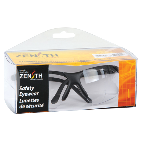 Z1800 Series Reader Safety Glasses, Anti-Scratch, Clear, 1.0 Diopter EastCoast Offshore Supplies