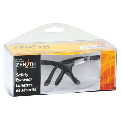 Lunettes de s&eacute;curit&eacute; s&eacute;rie Z1800 avec verres de lecture, Anti-&eacute;gratignures, Transparent, Dioptrie 1,5 EastCoast Offshore Supplies