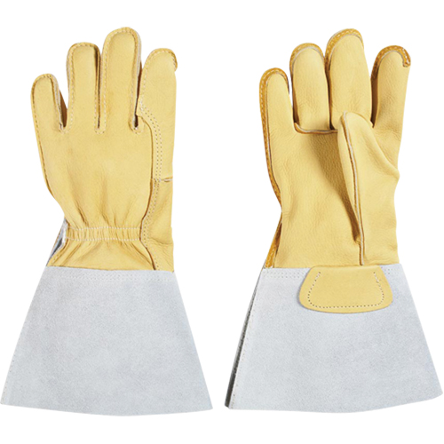 Gants pour monteur de lignes, Grand, Paume en Cuir fleur de vache, Doublure en Coton EastCoast Offshore Supplies