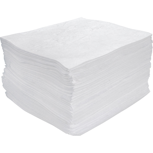 Premium Meltblown Sorbent Pads, Oil Only, 15" x 17", 30 gal. Absorbancy EastCoast Offshore Supplies
