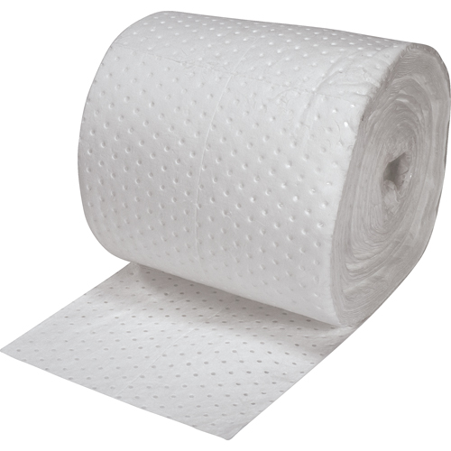 Premium Fine Fiber Sorbent Rolls, Heavyweight, 150' L x 15" W, 25 gal. Absorbancy EastCoast Offshore Supplies