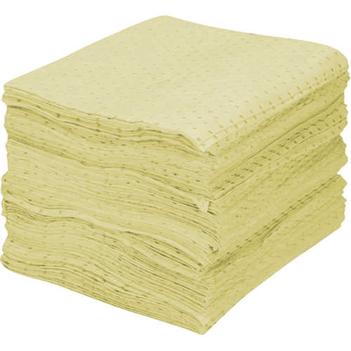 Premium Fine Fiber Sorbent Pads, Hazmat, 15" x 17", 30 gal. Absorbancy EastCoast Offshore Supplies