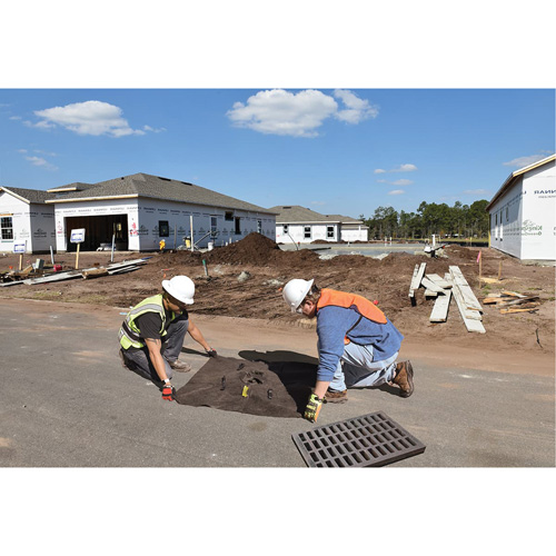 Ultra-Drain Guard&reg; Catch Basin Insert, Oil & Sediment, 60" L x 60" W EastCoast Offshore Supplies